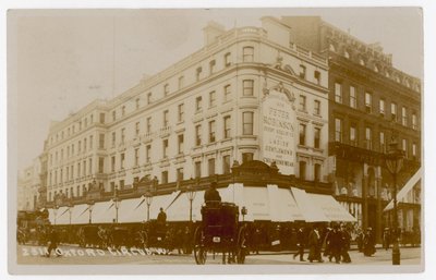 Oxford Circus, Londen, met Peter Robinson door English Photographer